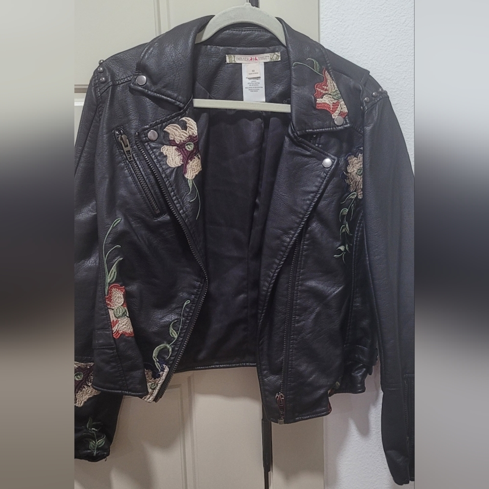 Chelsea &Violet Leather Jacket